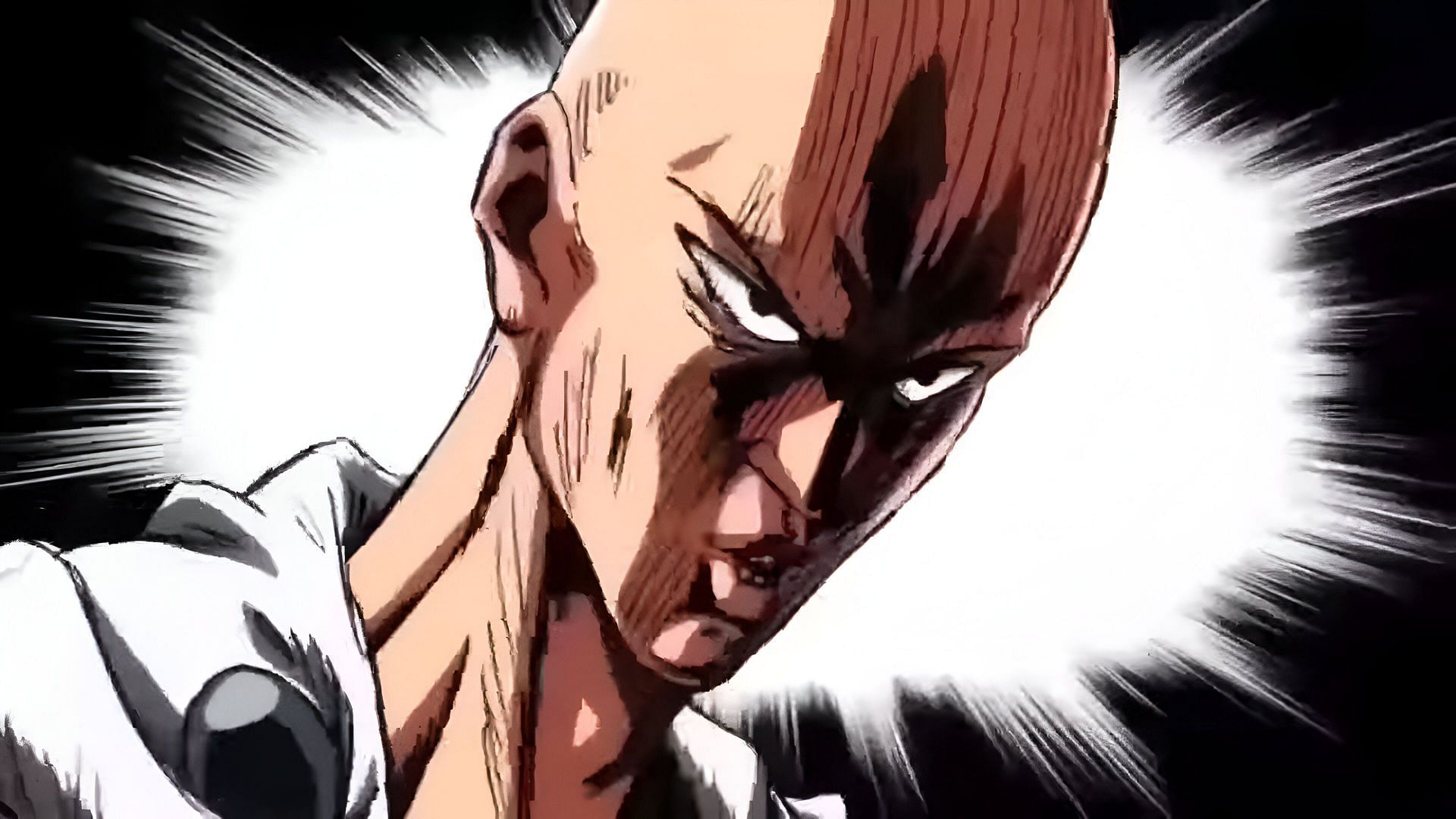 Saitama as seen in the One Punch Man anime (Image via Madhouse)